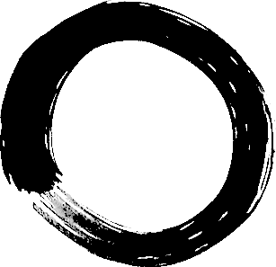 Круг «энсо» — один из символов дзэн