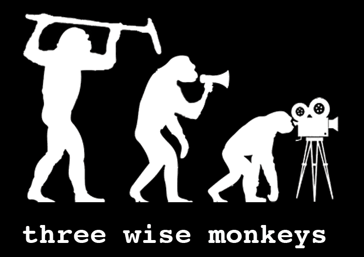 Логотип компании Three Wise Monkeys Productions