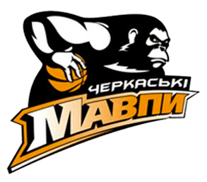 Логотип баскетбольной команды «Черкаськi Мавпи» (дословно «черкасские обезьяны»),  г. Черкассы, Украина
