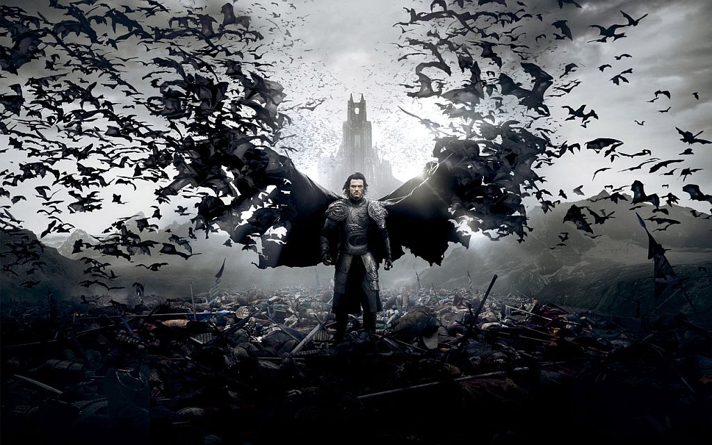 Иллюстрация из постера к фильму «Дракула» 2014 г.