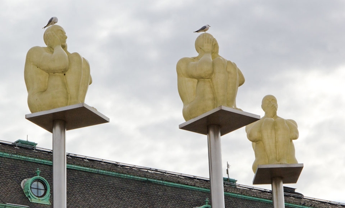Скульптурная композиция «Мечты», Жауме Пленса. Площадь Дроттнингторгет, Гётеборг, Швеция