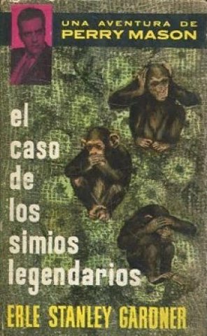 Обложка детектива Эрла Стенли Гарднера «The Case of the Mythical Monkeys»