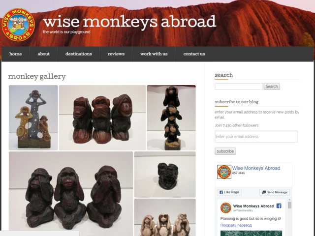 Wise Monkeys Abroad